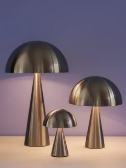 Mush tafellamp tall nickel - 991108