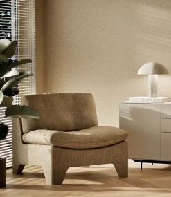 Naturel chique behang linnen look Melbourne - SW-003