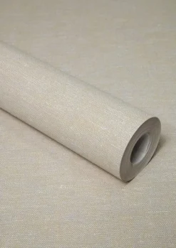 Naturel chique behang linnen look - chicago