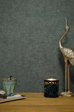 Naturel chique behang linnen look - cannes