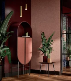 Naturel chique behang linnen look Virginia Beach - SW-007