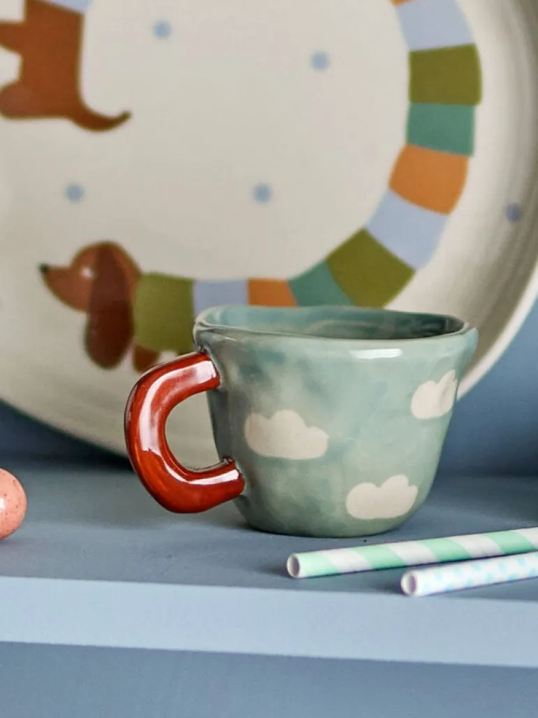 Nini mokken blauw set van 6 stuks - 82062722