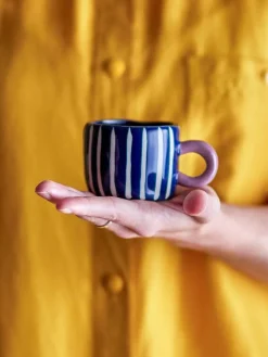 Nini mokken set van 6 stuks blauw - 82062719