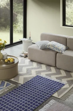 Noah vloerkleed blauw 70x140cm - 70070338