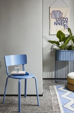 Noah vloerkleed blauw 140x200cm - 70070339