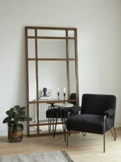 Noble vloerkleed met franjes - warm grijs 200x290