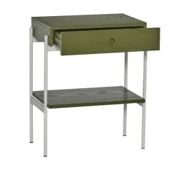 Noir nachtkastje groen/off white - 022002