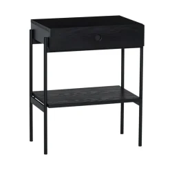 Noir nachtkastje zwart - 022003