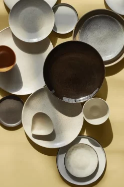 Nordic Bistro dinerborden beige set van 4 stuks - 14534003