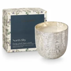 North sky crackle kaars blauw - 4628408300