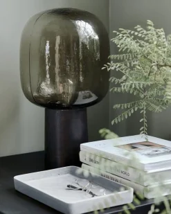 Note tafellamp bruin messing - 203661731