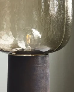 Note tafellamp bruin messing - 203661731