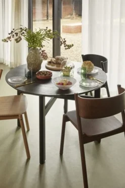 Oblique stoel donkerbruin - 431902