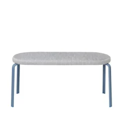 Oda bank 2 zits textiel - blauw