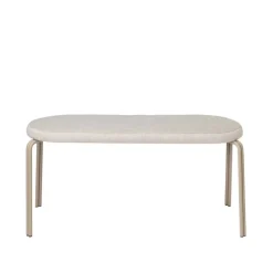 Oda bank 2 zits textiel - grijs