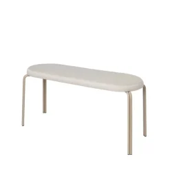 Oda bank 2 zits textiel - grijs