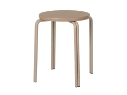 Oda kruk ijzer/essenfineer - grijs/beige