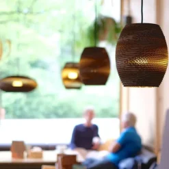 Oliv hanglamp naturel - GP-171