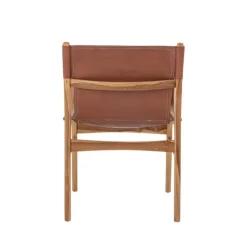 Ollie loungestoel - bruin