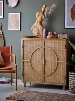 Ollie loungestoel - bruin