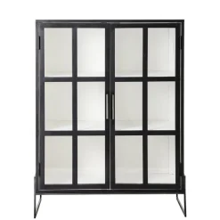 Opal kast eikenhout - zwart