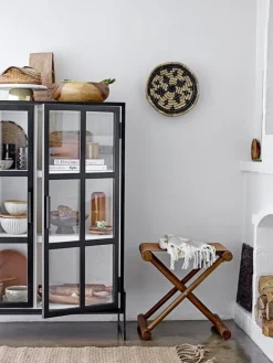 Opal kast eikenhout - zwart