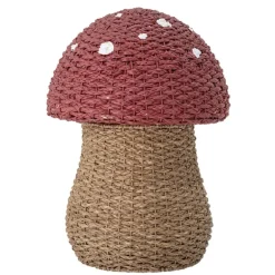 Opbergmand paddenstoel met deksel