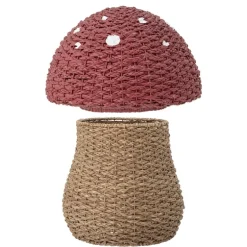 Opbergmand paddenstoel met deksel