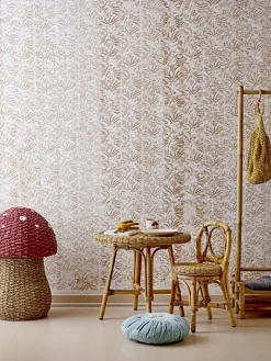 Opbergmand paddenstoel met deksel