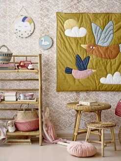 Opbergmand paddenstoel met deksel