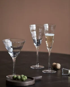 Opia champagne glazen, set van 4 stuks - 42602