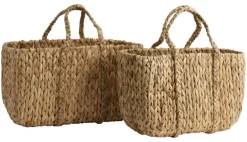 Osa manden/tassen naturel - set van 2 stuks