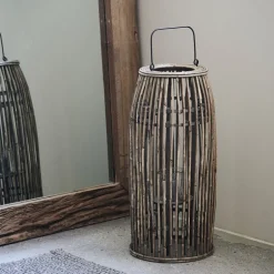 Ova lantaarn rotan - naturel