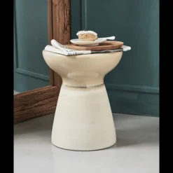 Pablo kruk/bijzettafel zand - 203840601