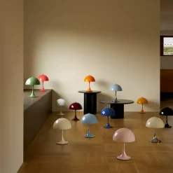 Panthella 250 portable tafellamp opaque indigo blue - 5744173049