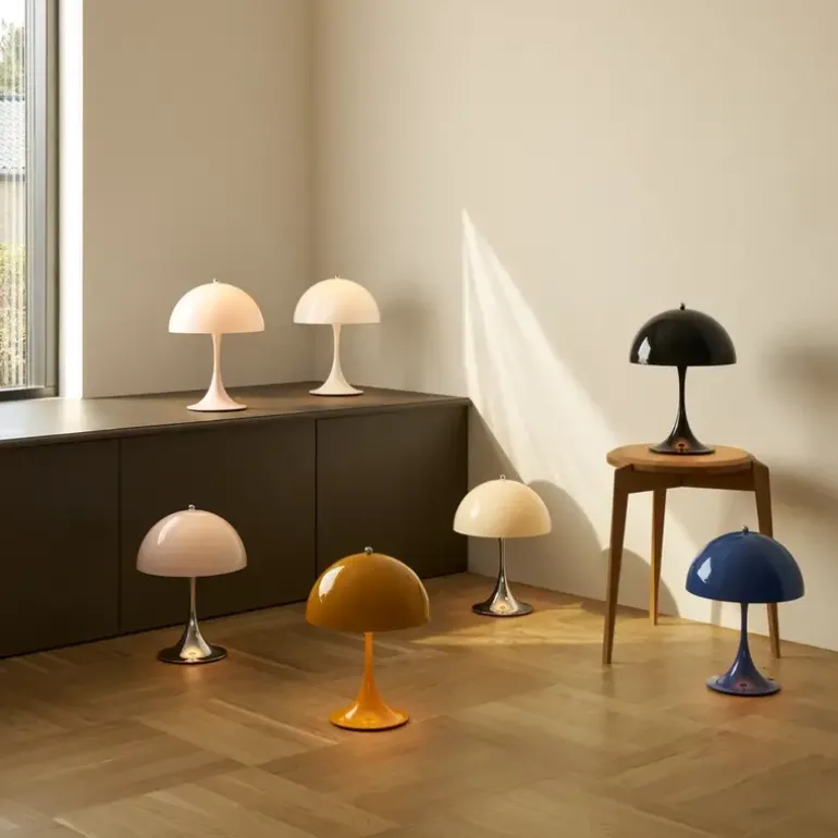 Panthella 250 portable tafellamp opaque indigo blue - 5744173049