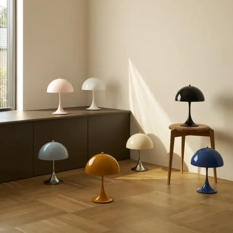 Panthella 250 portable tafellamp opaque indigo blue - 5744173049