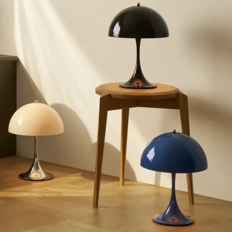 Panthella 250 portable tafellamp opaque indigo blue - 5744173049