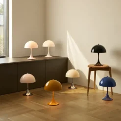 Panthella 250 portable tafellamp opal pale rose - 5744172969