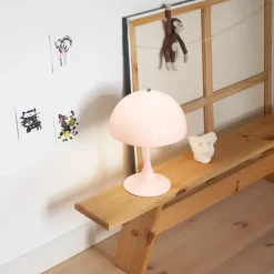 Panthella 250 portable tafellamp opal pale rose - 5744172969