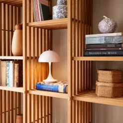 Panthella 160 portable tafellamp opal pale rose - 5744171452