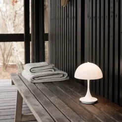 Panthella 160 portable tafellamp opal white - 5744171436