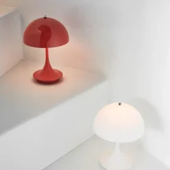 Panthella 160 portable tafellamp opaque coral - 5744171517