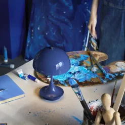 Panthella 160 portable tafellamp opaque indigo blue - 5744171520