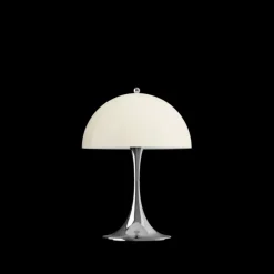 Panthella 250 portable tafellamp chrome opal beige - 5744172998
