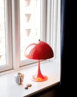 Panthella 250 portable tafellamp opaque coral - 5744173023