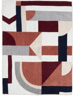 Patchwork quilt - roze mix