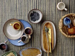 Paula bord groen - set van 6 stuks