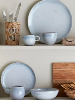 Paula borden Ø26,5cm blauw set van 4 stuks - 82061666