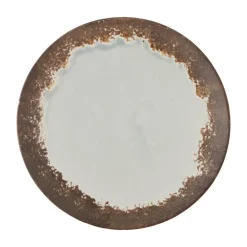 Paula borden Ø26,5cm bruin set van 4 stuks - 82061663